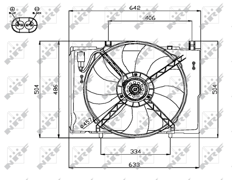 Ventilator radiator racire
