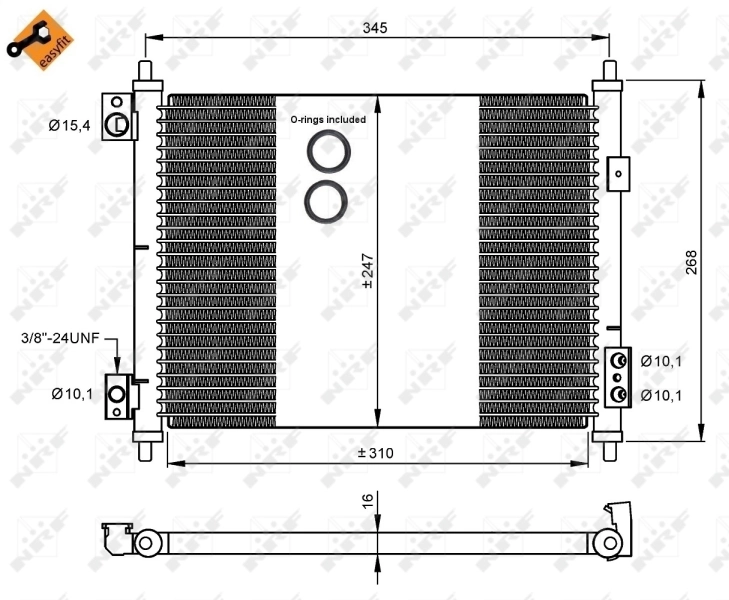 Radiator climatizare