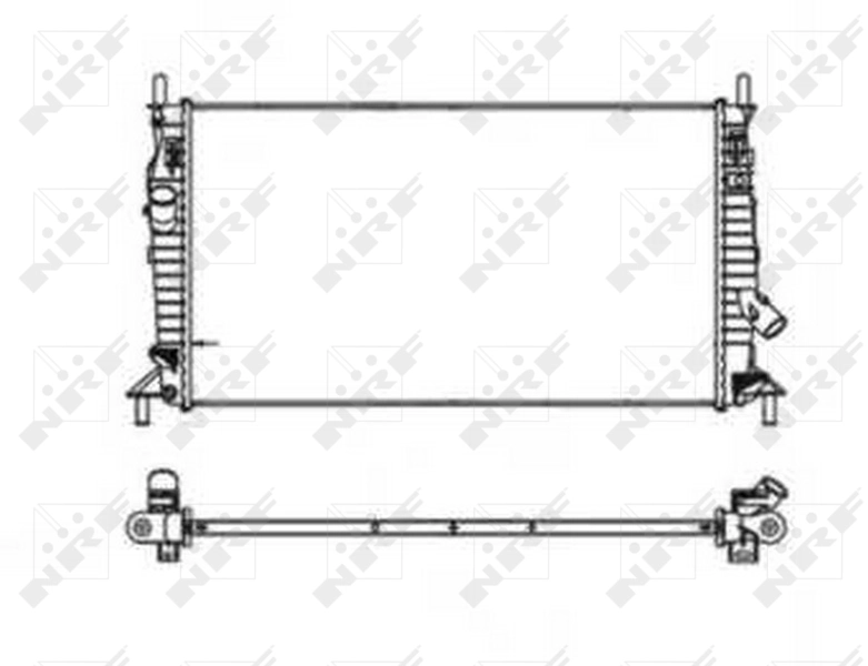 Radiator racire motor
