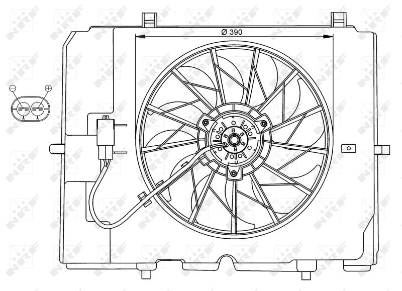 Ventilator radiator racire