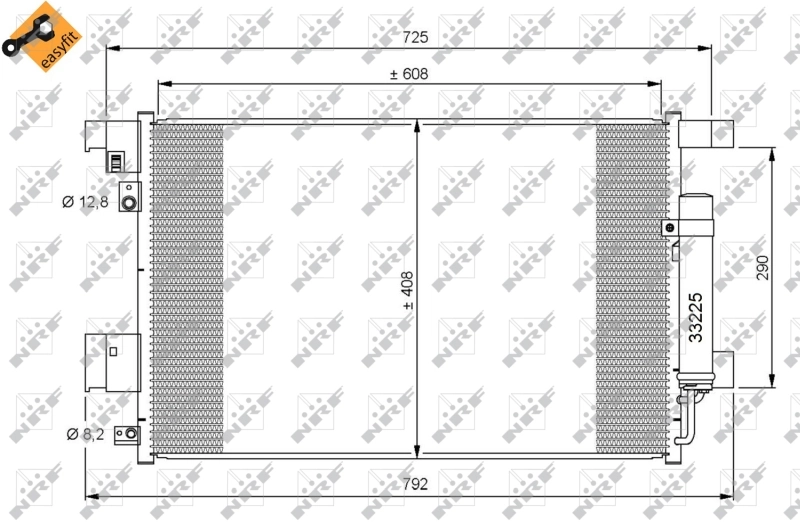 Radiator climatizare
