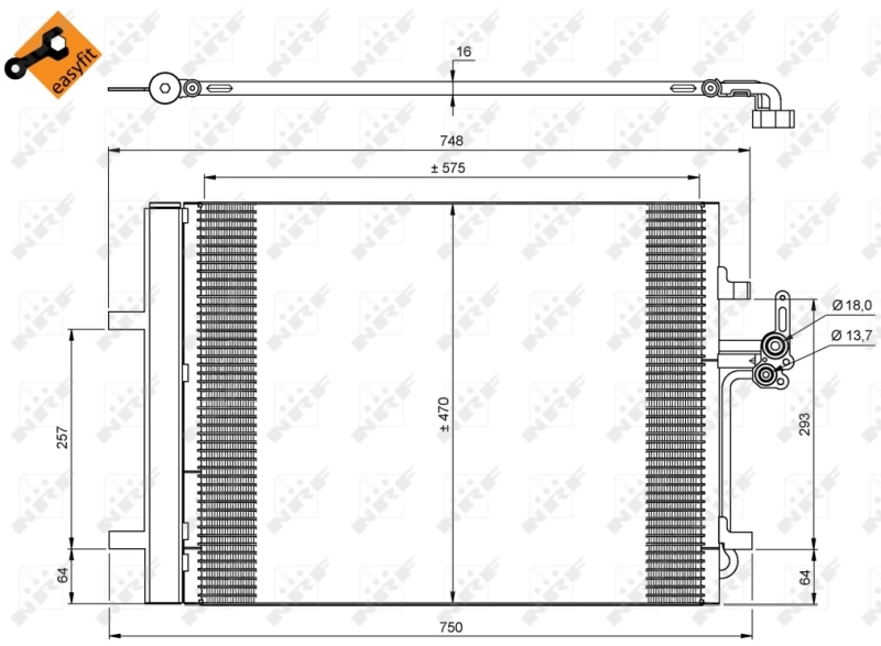 Radiator climatizare