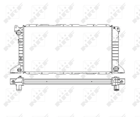 Radiator racire motor