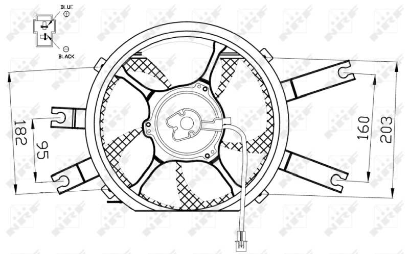 Ventilator radiator racire