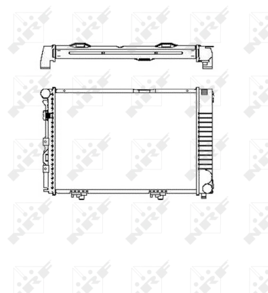 Radiator racire motor