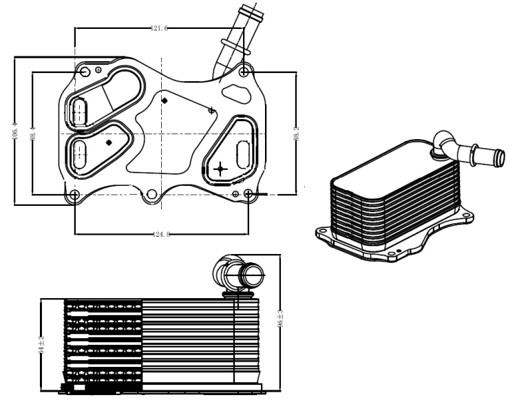 Radiator ulei / termoflot