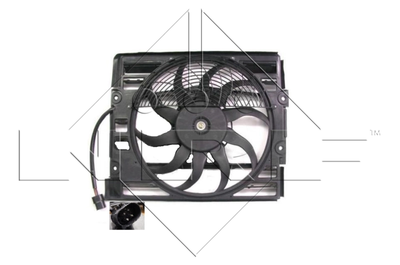 Ventilator radiator racire