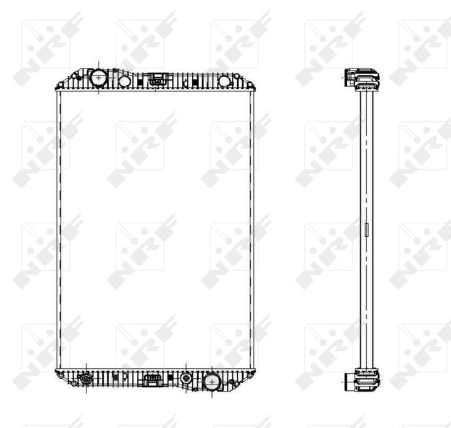Radiator racire motor