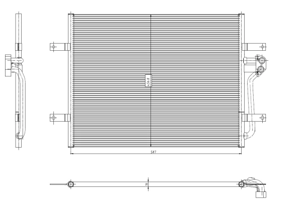 Radiator climatizare