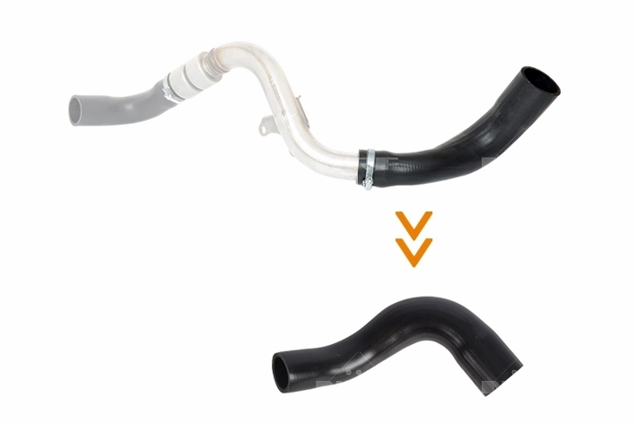 Furtun intercooler/turbo