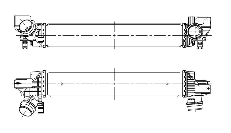 Intercooler, compresor