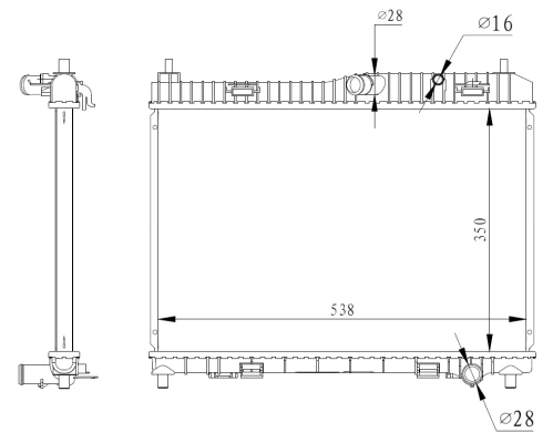 Radiator, racire motor