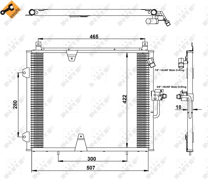 Radiator climatizare