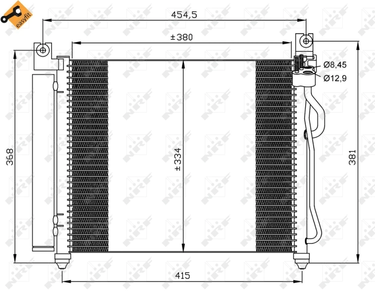 Radiator climatizare