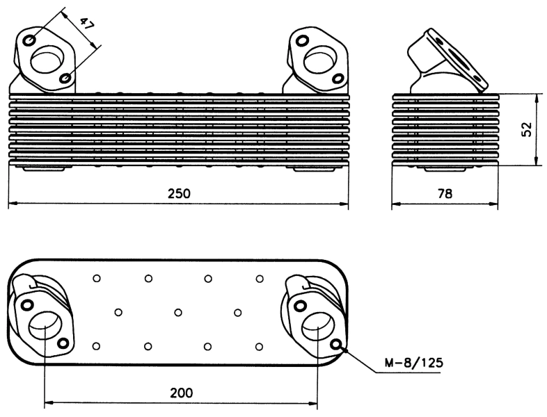 Radiator ulei / termoflot