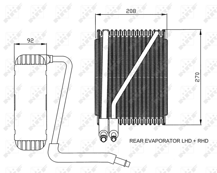 Evaporator aer conditionat
