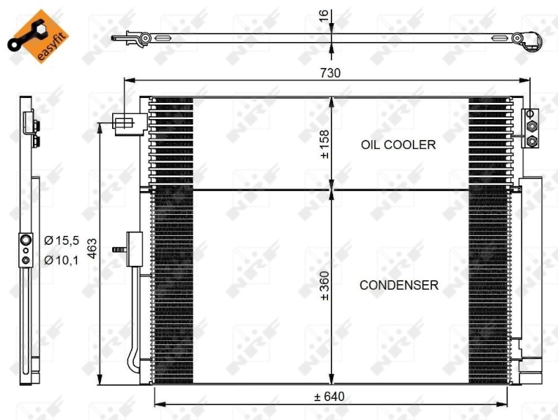 Radiator climatizare