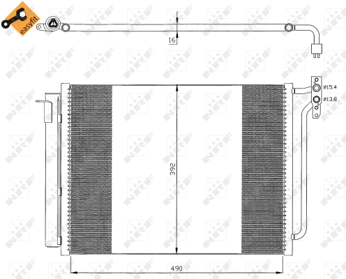 Radiator climatizare
