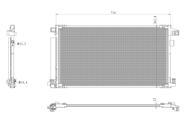 Radiator climatizare