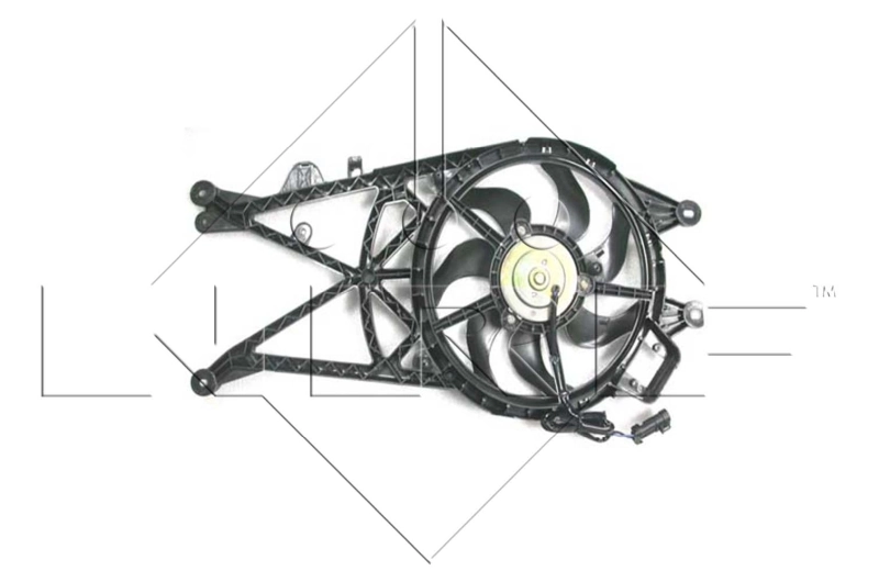 Ventilator radiator racire
