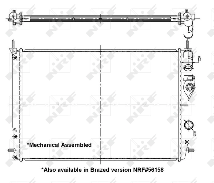 Radiator racire motor