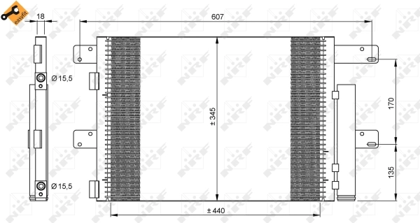 Radiator climatizare