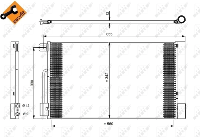 Radiator climatizare