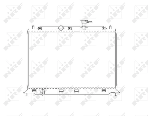 Radiator racire motor