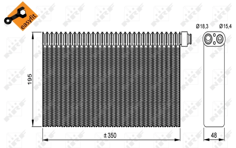 Evaporator aer conditionat