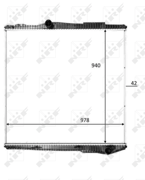 Radiator racire motor