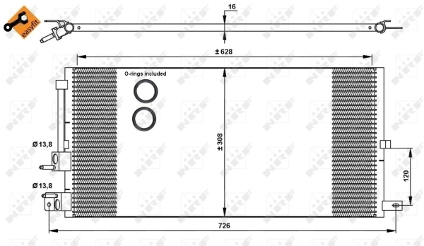 Radiator climatizare