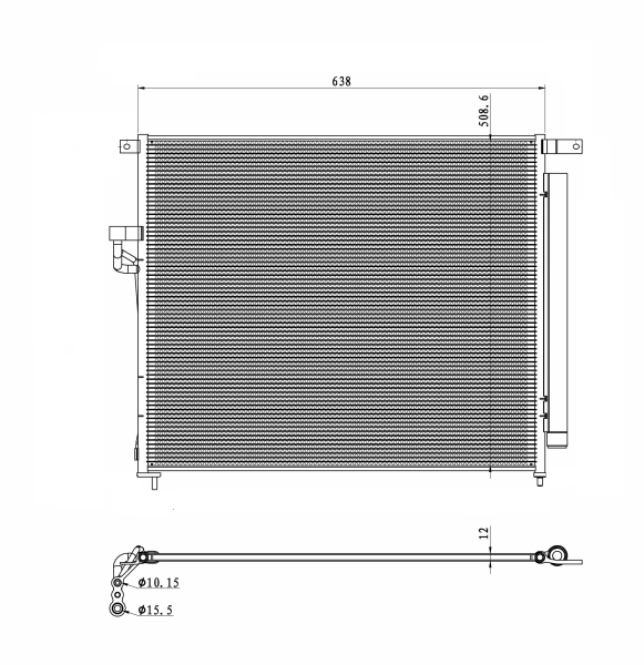 Radiator climatizare