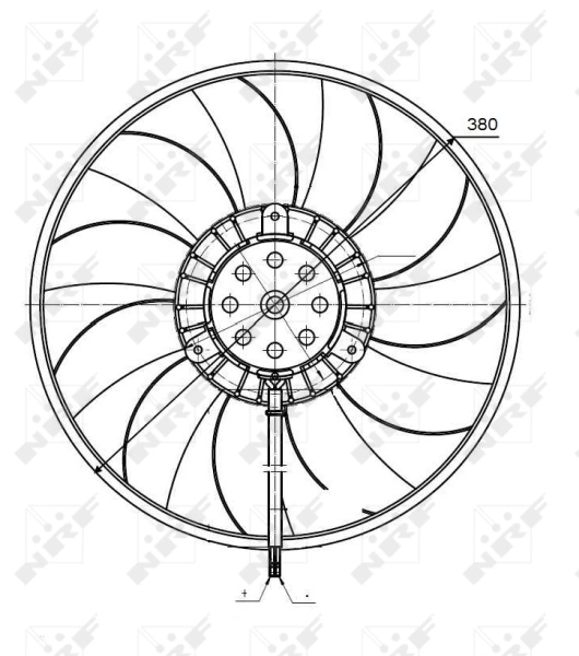 Ventilator radiator racire