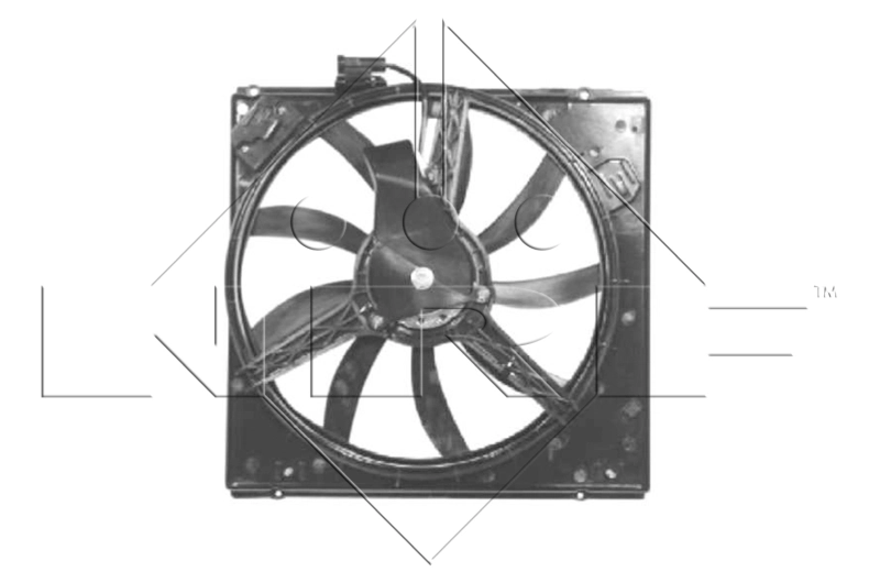 Ventilator radiator racire