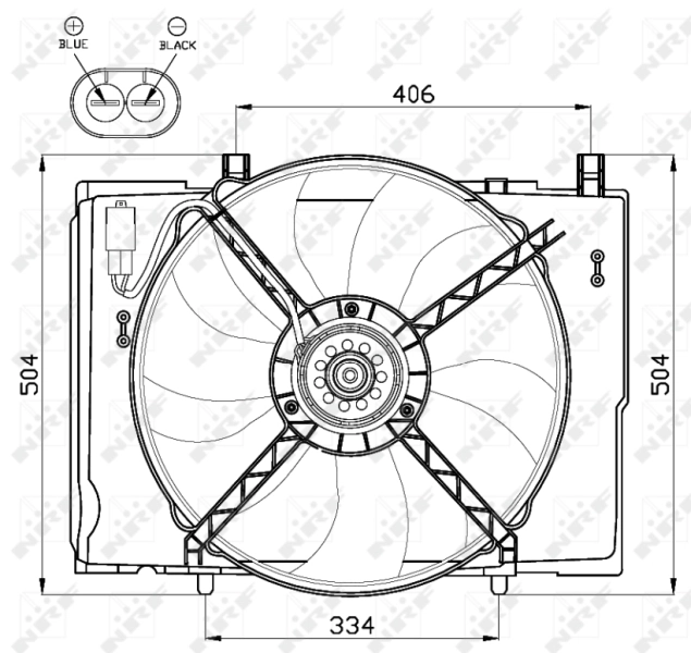 Ventilator radiator racire