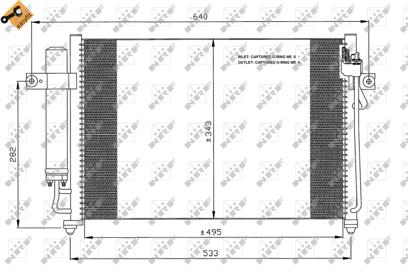 Radiator climatizare