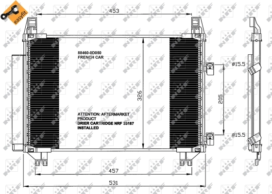 Radiator climatizare