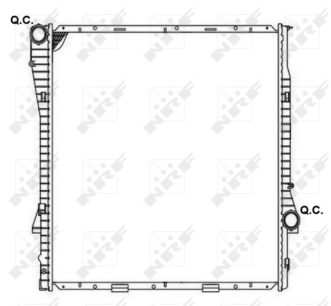 Radiator racire motor