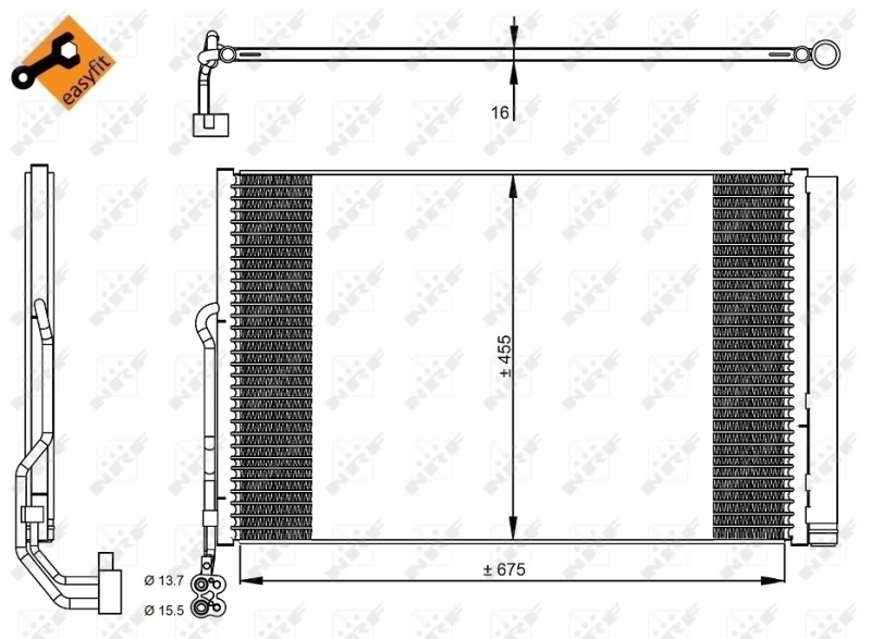 Radiator climatizare