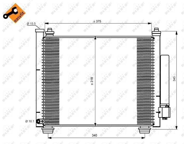 Radiator climatizare