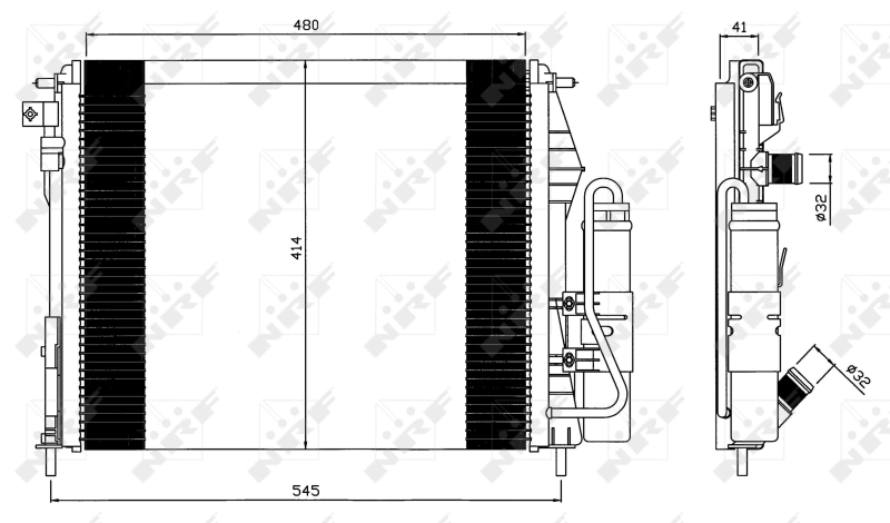 Radiator climatizare