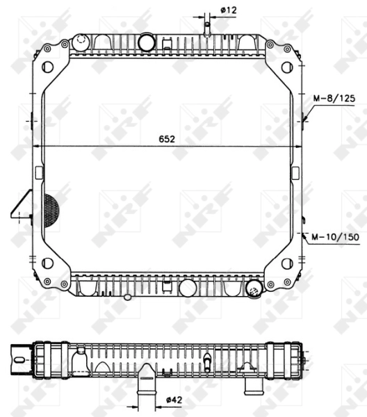Radiator racire motor