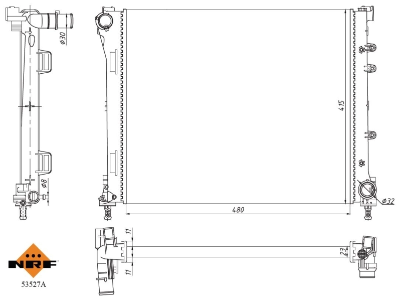 Radiator, racire motor