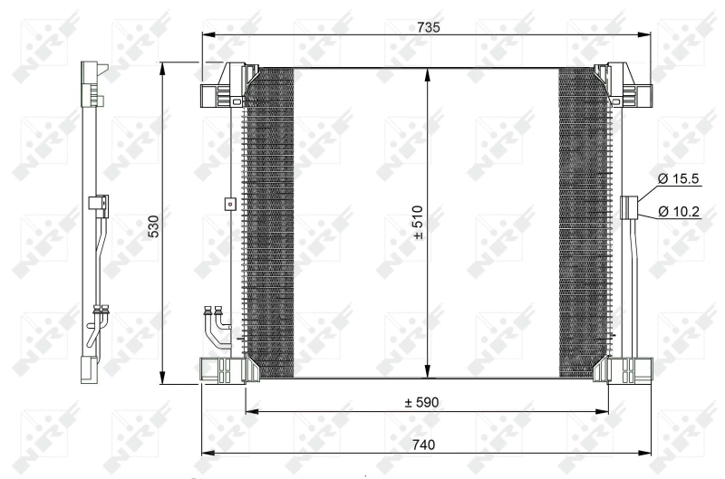Radiator climatizare