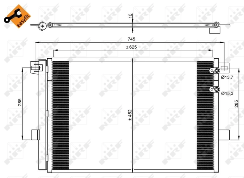 Radiator climatizare
