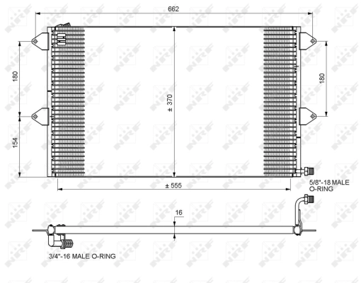 Radiator climatizare
