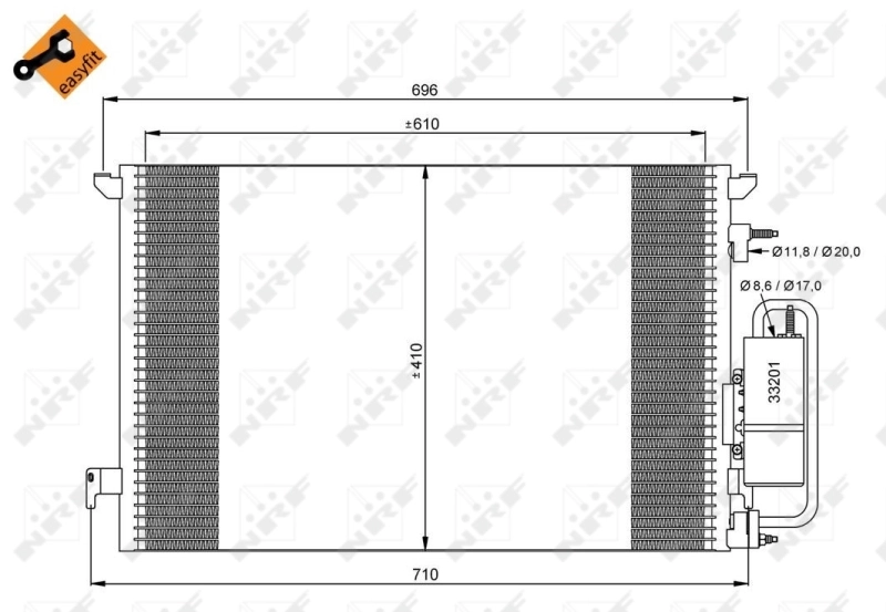 Radiator climatizare