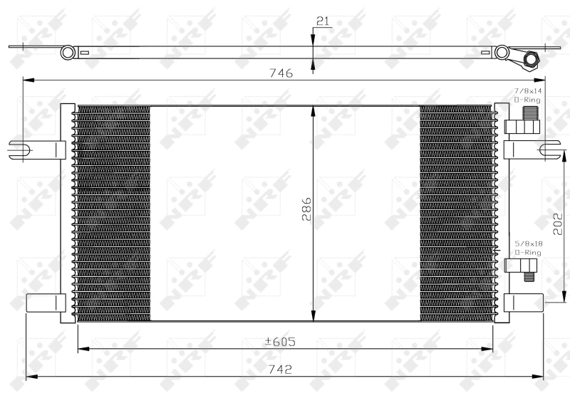 Radiator climatizare