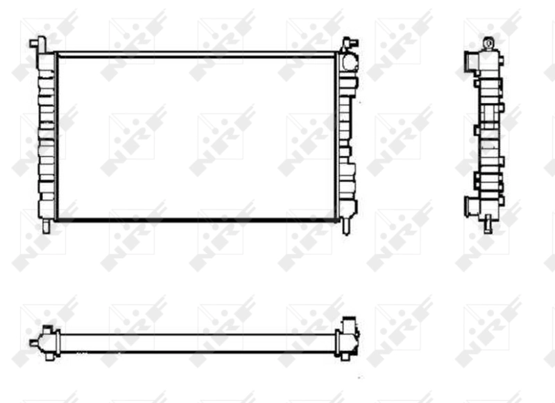 Radiator racire motor