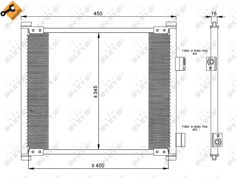 Radiator climatizare